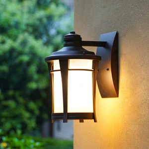 Aluminum Garden Decorative Wall Mounted Lamp Waterproof Exterior Led Outdoor Wall Light