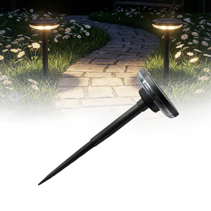 Bright Bird Solar Powered Waterproof Stake Lights For Outdoor Garden Yard Villa Patio Pathway Night Lighting Decorative