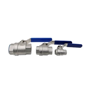 Stainless Steel Two Piece China Popular Ball Valve with Top Quality 1000wog 2pc Stainless Steel Ball Valve