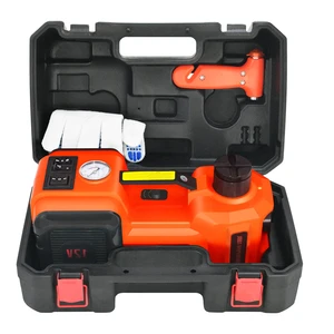 Hot Sell 5 Ton 12V Electric Hydraulic Car Jack and Impact Wrench Car Emergency Tools Vehicle Emergency Repair Tool Set