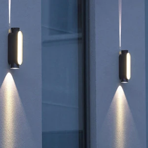 New Product Outdoor Stairway Waterproof Nordic Modern Simple Exterior Wall Courtyard Balcony Outdoor Wall Lamp