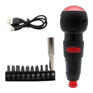Hot Selling 3.6v Hand Automatic Integrated Screwdriver Set Fully Automatic Portable Rechargeable Electric Screwdriver Set