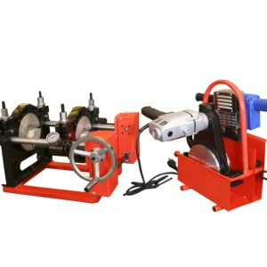 Screw HDPE Pe Pipe Manual Butt Fusion Welding Machine Equipment