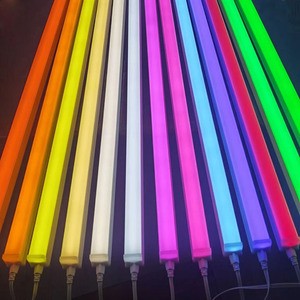 Decorating Color Tube Light RGB 1.2M T5 T8 Purple Pink Red Blue Green LED Tube Light
