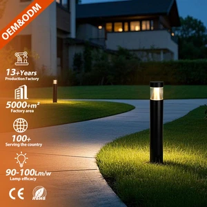 Modern Lighting And Circuitry Design Warm White Light Outdoor IP65 Waterproof Aluminum Alloy Garden Villa Home Led Lawn Light