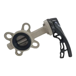Handle Wafer Type Metal Hard Seal Butterfly Valve Manual Standard Pneumatic Wafer Butterfly Valve with Seat Water Valve