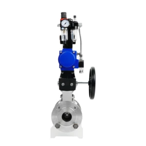 DK66-2PF Pneumatic Flange Ball Valve - High-Speed Automated On/Off Control