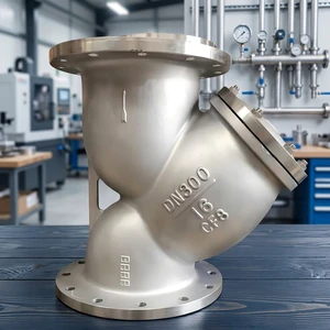 Stainless Steel Angle Pattern Globe Valve F316L / Class 800 / DN25 / Handwheel / Flow Under Plug