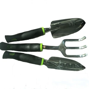 3 Piece Garden Tool Set, Stainless Steel Hand Tool Gift Kit Including Trowel + Transplant Trowel + Cultivator for Keen Gardeners