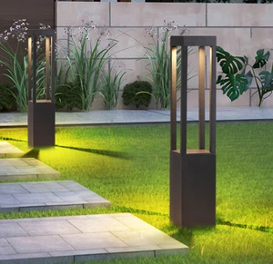 ~ Outdoor Lawn Light LED Waterproof Outdoor Square Park Courtyard Villa Street Light Garden Landscape Ground Insert Lawn Light