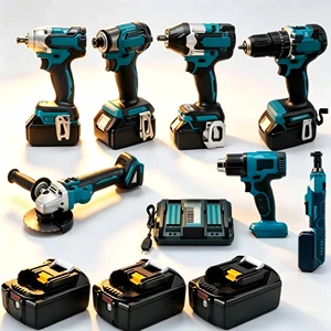 Wholesale 18V Cordless Power Tools Combo Set - 4/5/7-in-1 Brushless Wrench Kit for MKTs 18V Battery, Factory Direct Price