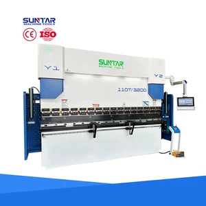 Iron Sheet Metal Plate Bender Bending Machine Cnc 110Ton 3200mm Hydraulic Press Brake