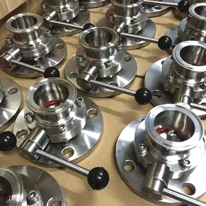 Threaded butterfly Valve/sanitary Quick-install butterfly Valve /various Valves And Accessories
