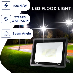 Zoom New 100 Watt 200 Watt 300 Watt LED Flood Lights for Yard and Garden 3000k 4000k 5000k 6500k Waterproof Floodlights LED 600W