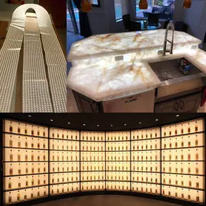 BRIGHT Modern Led Panel Sheet 10000*240mm Backlighting Led Sheets Marble Stone Flexible Led Sheet