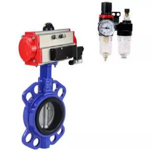 DNOVA Butterfly Valve Carbon Steel Compact Flanged Manual