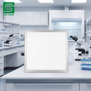 Ultra-Thin LED Ceiling Panel Light Steel Plastic Construction Home Office & Workshop Use 2700K Soft Warm White
