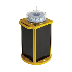 Professional Solar Marine Beacon Light Sea Navigation Lamp 4 N.M for Ship Bridge Tower