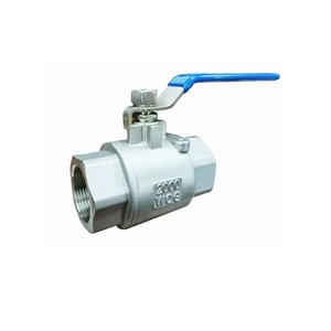 M3 JIS ASTM 1000WOG 2 Piece Ball Valve Full Port Male Female Thread Flange Tc Clamp Liquid Cooling Stainless Steel Ball Valve