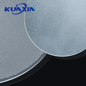 Kunxin Transparent Edge Lit Acrylic Panel LGP Led Light Guide Plate 4mm 5mm Dotted Acrylic Sheet