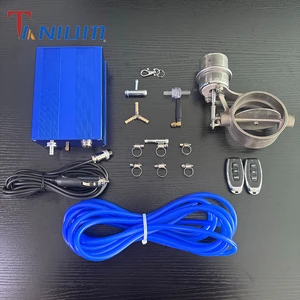 Universal Stainless Steel Exhaust Control Vacuum Valve Set 2 2.5 3 3.5 Inch Exhaust Cutout Valve Close Style