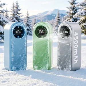 IMYCOO New Design USB Rechargeable Mini Handheld Portable Fan 4500mAh Battery Custom Logo Bladeless Outdoor Cooling Hand Fan