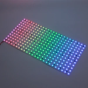 RGB Pixel Panel Light DC24V 75W 288Chips RGBIC SMD5050 Flexible Light Sheet for DIY Projects and Architectural Lighting