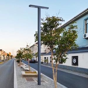 Architectural Outdoor High Pole LED Landscape Light European Style Waterproof Pathway Lighting for Smart City