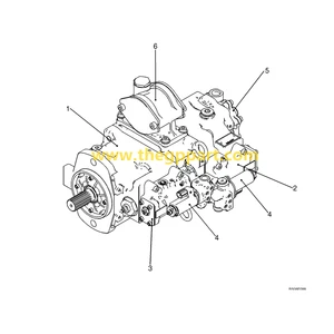 Sl200w-V Hydraulic Pump