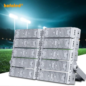 High Efficiency 50W 100W 150W 200W 300W 4000W 500W Outdoor IP65 LED Modular Tunnel Lighting White High Mast Stadium Flood Lights