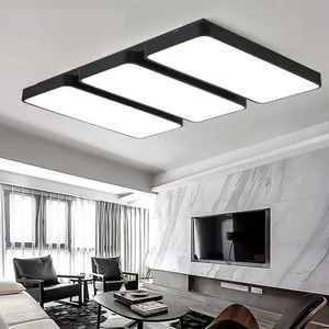 Modern Simple LED Surface-Mounted Ceiling Light with Ra 90 220V for Living Room Hall Bedroom