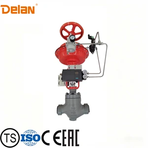 Pneumatic Water Steam Globe Valve Pneumatic Actuator Diaphragm Control Valve