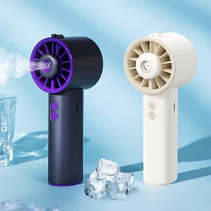 IMYCOO Hot Sales Portable Wireless Misting Mini Handheld Fan China Factory Rechargeable USB Water Spray Humidifier Fan