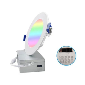 ETL 5 Years Warranty High Lumen Super Thin IC Rated Canless 4inch Panel Light 5CCT 10W Potlight