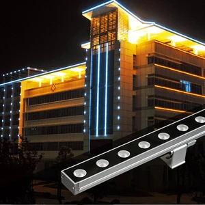 Engineering Building Bridge Lighting Facade Outdoor IP65 Waterproof 18W 24W LED Wall Washer Light