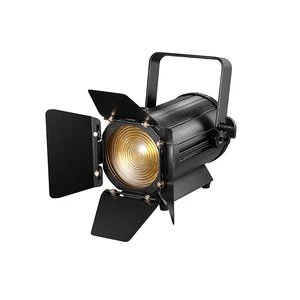 2Pcs 100W Manual Zoom Ww Cw 2In1 Dmx512 Mini Led Fresnel Spotlight Packed in Carton