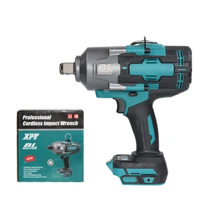 Wholesale Cheap 21V Brushless Rechargeable Li-ion Cordless Electric Impact Wrench High Torque 350N.m Industrial Grade High-Speed