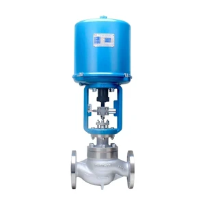 Electric Globe Control Valve (DN15-DN600) - Single Seat & Sleeve Type | DELCO