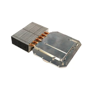 Copper Aluminum Composite Liquid Cooling Module High Density Fins Multi Heat Pipe Industrial Grade High Power Heat Sink