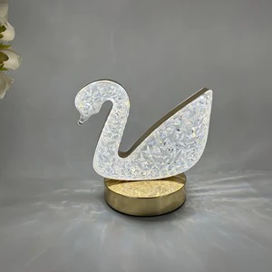 Bedroom Bedside Creative Decoration Living Room Touch Led Small Crystal Night Light
