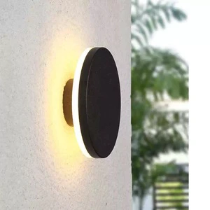 Led Aluminum Wall Light Luminaire Exterieur Modern Outdoor Led Wall Lighting AC85~265V 12W SMD