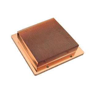 OEM Custom Factory Heat Sink Customized Skiving Fin High Power Aluminum Body Heat Sink for Industry
