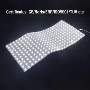 VH LIGHTING Ultra Thin LED Light Sheet 242leds 1 LED Cuttble Backlight Bendable Flex LED Sheet Panel