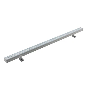 Outdoor Bridge Building Facade Lighting IP66 Waterproof 36W RGB DMX LED Wall Washer Linear Light