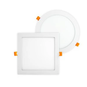 9 Inch Round Recessed Indoor LED Ceiling Panel Light 6W 12W 18W 24W for Home Office Application Dimmable Cct Change Led