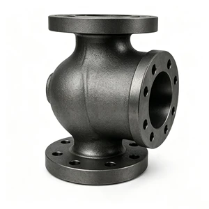 Globe Valve Body Carbon Steel Cnc Machining Service Prevent Backflow Customization