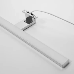 Modern 5W LED Bathroom Vanity Light 500lm Neutral White 3000K Stainless Steel Glass Mirror 30cm Length