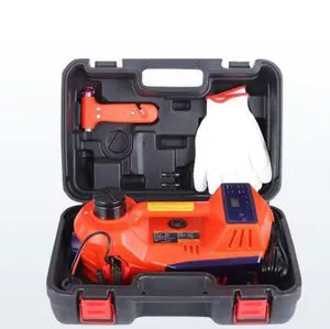 5Ton 12V Electric Car Jack Kit Hydraulic SUV MPV Sedan Truck Lift with Impact Wrench for Garage Tires Change