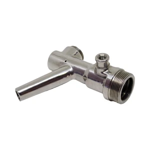 Beer Beverage Machine Stainless Steel Beer Valve Body Accessories Distribution Valve Connection Parts