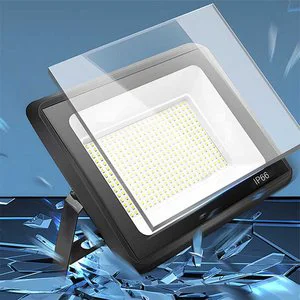 Blast Bright LED Floodlight Waterproof Outdoor Lighting Spotlight with Super Bright Searchlight for Construction Sites